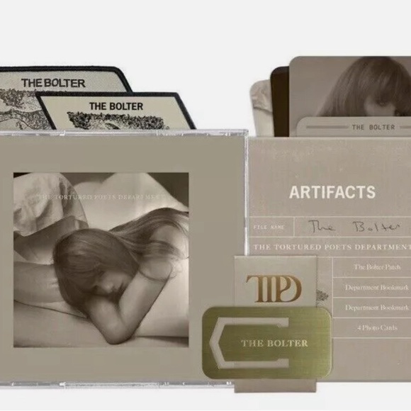 Taylor Swift, TTPD collector’s cd, The Bolter variant with Artifacts (unopened) - Picture 4 of 4